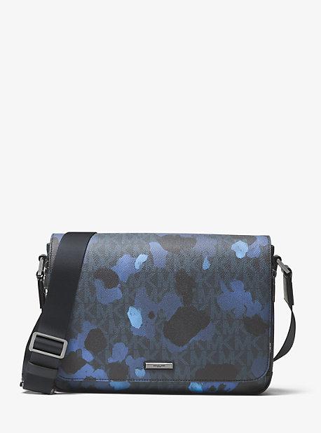 Michael Kors Mens Jet Set Painterly Camo Medium Messenger