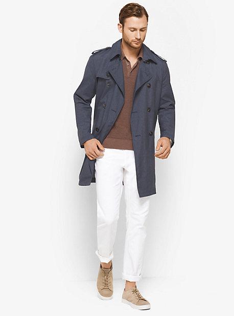 Michael Kors Mens Tech Trench Coat