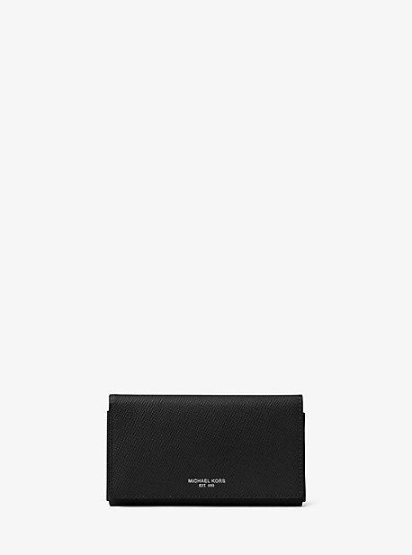 Michael Kors Mens Harrison Leather Smartphone Wallet
