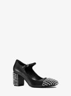 Michael Kors Collection Bess Studded-leather Pump
