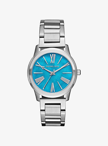 Michael Kors Hartman Silver-tone Watch