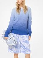 Michael Kors Collection Palm Linen Shorts
