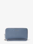 Michael Michael Kors Jet Set Travel Large Saffiano Leather Smartphone Wristlet