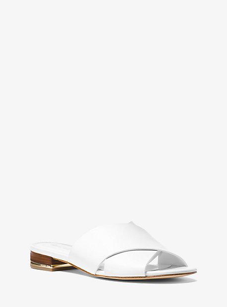 Michael Michael Kors Shelly Leather Slide
