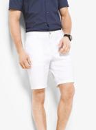 Michael Kors Mens Slim-fit Stretch-twill Shorts