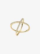 Michael Kors Pave Gold-tone Ring