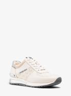 Michael Michael Kors Allie Logo Leather Sneaker