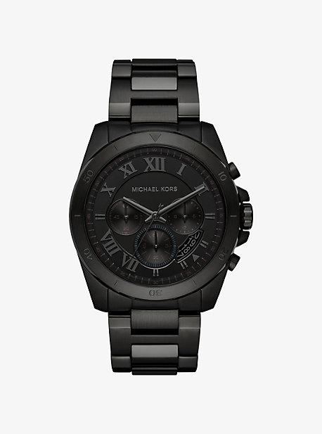 Michael Kors Brecken Black-tone Watch
