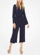 Michael Kors Collection Silk-georgette Jumpsuit