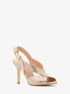 Michael Michael Kors Becky Glitter Sling-back Sandal