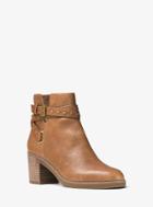 Michael Michael Kors Fawn Leather Ankle Boot