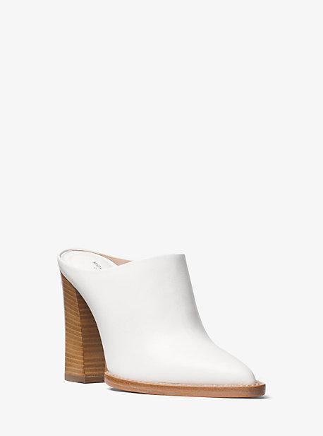 Michael Kors Collection Bond Leather Mule