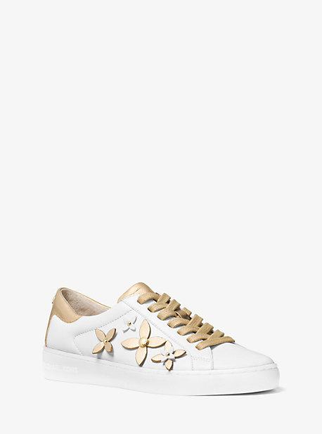 Michael Michael Kors Lola Embellished-leather Sneaker