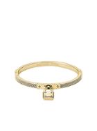 Michael Kors Pave Padlock Gold-tone Bracelet