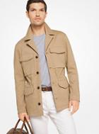 Michael Kors Mens Cotton-twill Field Jacket