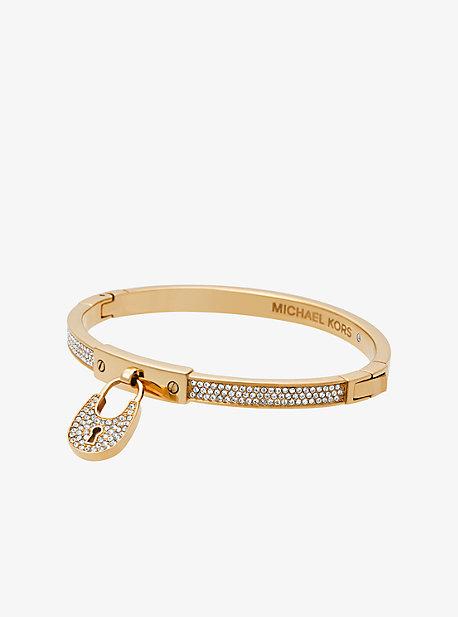 Michael Kors Padlock Gold-tone Bracelet