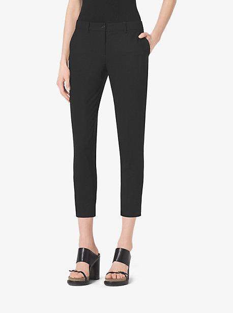 Michael Kors Collection Stretch Wool-gabardine Trouser