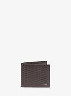 Michael Kors Mens Jet Set Logo Embossed-leather Billfold