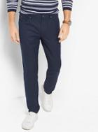Michael Kors Mens Tailored/classic-fit Linen-blend Five-pocket Pants