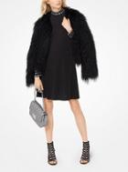 Michael Michael Kors Grommeted Matte-jersey Dress