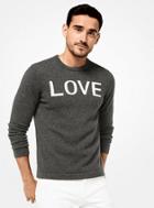Michael Kors Mens Love Cashmere Pullover
