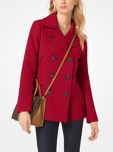 Michael Michael Kors Wool-blend Peacoat
