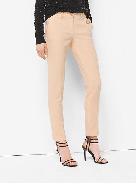 Michael Kors Collection Samantha Wool-serge Skinny Pants