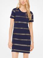Michael Michael Kors Chain-link Scuba-crepe Dress