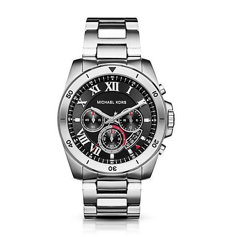 Michael Kors Brecken Silver-tone Watch