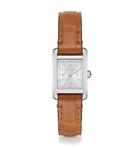 Michael Kors Taylor Silver-tone And Crocodile Watch