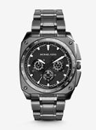 Michael Kors Grandstand Gunmetal-tone Watch