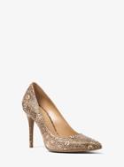 Michael Michael Kors Claire Embossed Leather Pump
