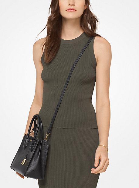 Michael Michael Kors Ribbed Stretch-viscose Tank