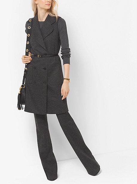 Michael Michael Kors Wool-blend Twill Vest