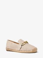 Michael Kors Collection Lennox Suede And Jute Espadrille