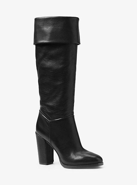 Michael Kors Collection Fern Leather Boot