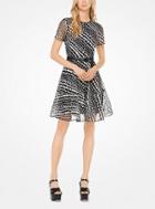 Michael Kors Floral Embroidered Dress