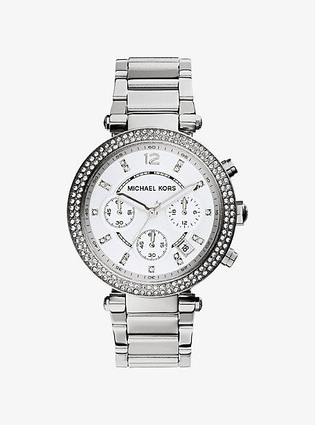 Michael Kors Parker Silver-tone Watch