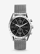 Michael Kors Accelerator Silver-tone Watch