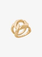 Michael Kors Gold-tone Chain-link Ring