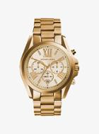 Michael Kors Bradshaw Gold-tone Stainless Steel Watch