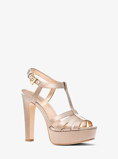 Michael Michael Kors Catalina Satin Platform Sandal