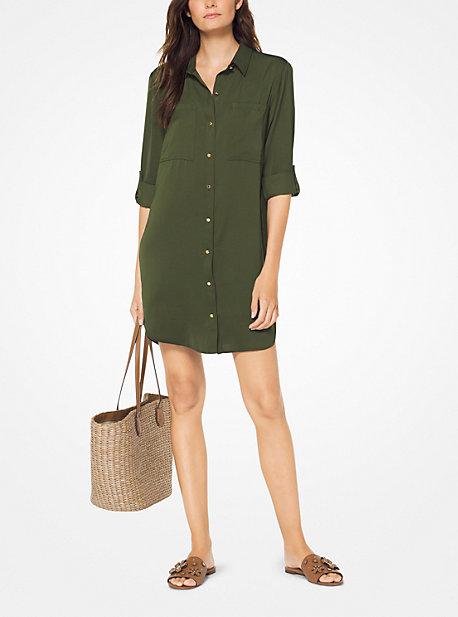 Michael Michael Kors Woven Shirtdress