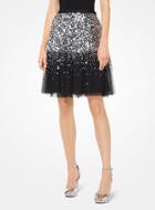 Michael Michael Kors Sequined Tulle Skirt