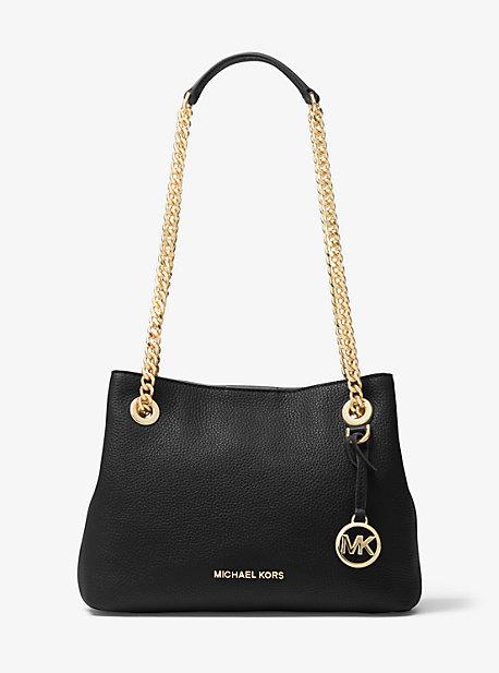 Michael Michael Kors Jet Set Medium Leather Shoulder Bag