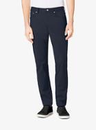 Michael Kors Mens Tailored/classic-fit Stretch-twill Five-pocket Pants