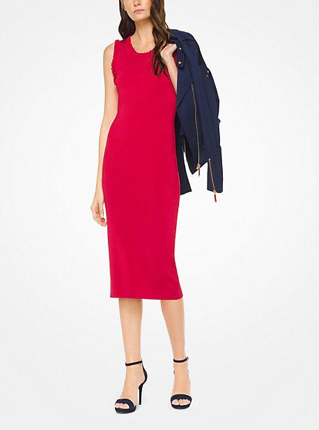 Michael Michael Kors Ruffled Stretch-viscose Dress