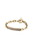 Michael Kors Pave Gold-tone Id Bracelet