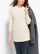 Michael Michael Kors Ribbed Merino Wool And Cashmere Sweater