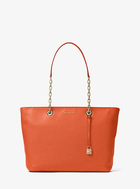 Michael Michael Kors Mercer Chain-link Leather Tote